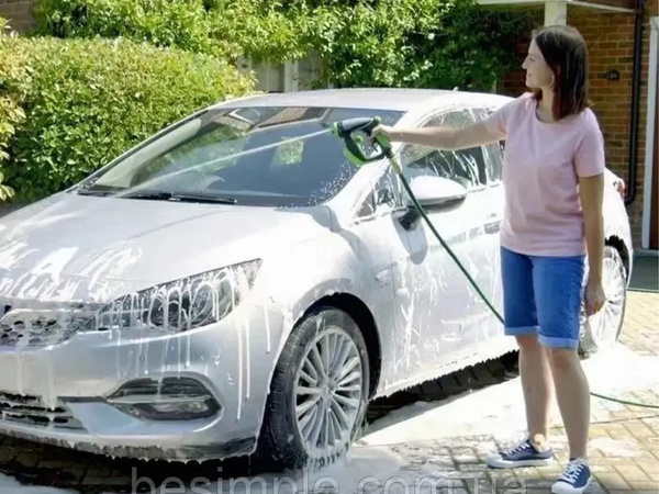 Pištola za pranje avtomobilov rezervoar za peno pod cevjo 4 načini