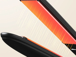 Ceramic hair straightener with adjustable 2in1 curls and straightens hair 140-220°c