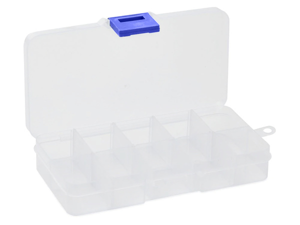 Recipient organizator cu șurub 10 compartimente