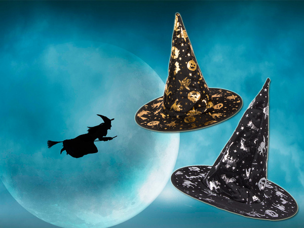 Chapeau de sorcière d'halloween
