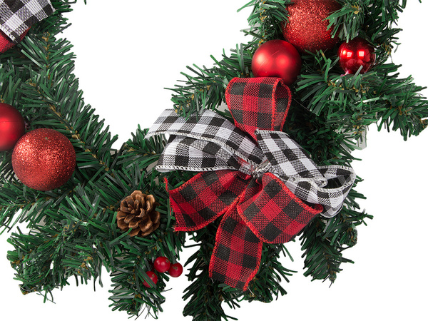 Guirnalda decorativa navideña decoración de pared decoración de puertas adornos navideños