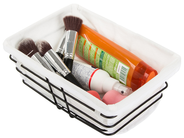 Loft panier métallique pour la cuisine pour fruits pain avec doublure