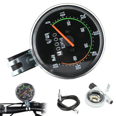 Kerékpár klasszikus retro sebességmérő