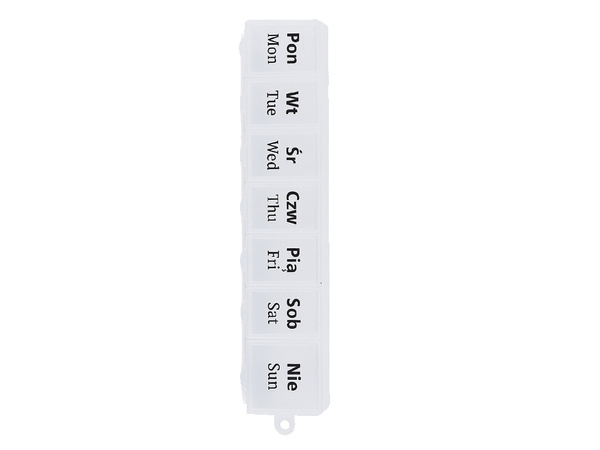 Medikamentenbehälter wöchentliche medikamentenkassette supplement organizer 7 tage