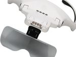 Linterna frontal lupa con 4 leds linterna frontal de precisión 3.5 profesional