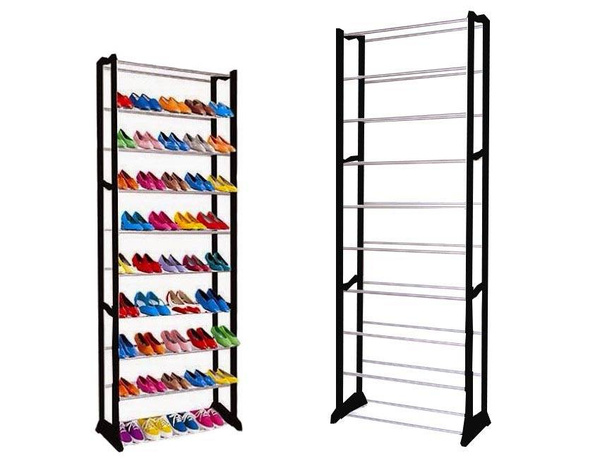 Metal shoe rack 30 pairs cabinet shoe rack