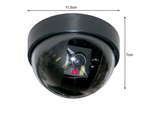 Atrapa kamery cctv kamera dome dioda
