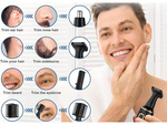 Ureche nas trimmer păr remover sprânceană aparat de ras 3in1 condus