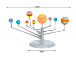 Creative painting set solar system educational model planets 3d