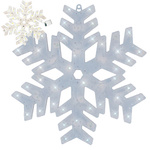 Светодиодное украшение для окон 40 см звезды