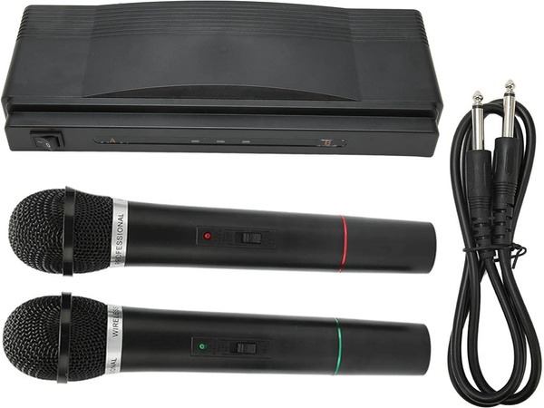 Karaoke kit 2x wireless microphone + állomás