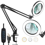 Kosmeetiline led dermatoloogiline luupilamp klaasist