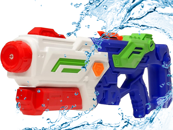 Pistola de agua rifle armas de fuego pistola de agua gran lanzador para niños bomba