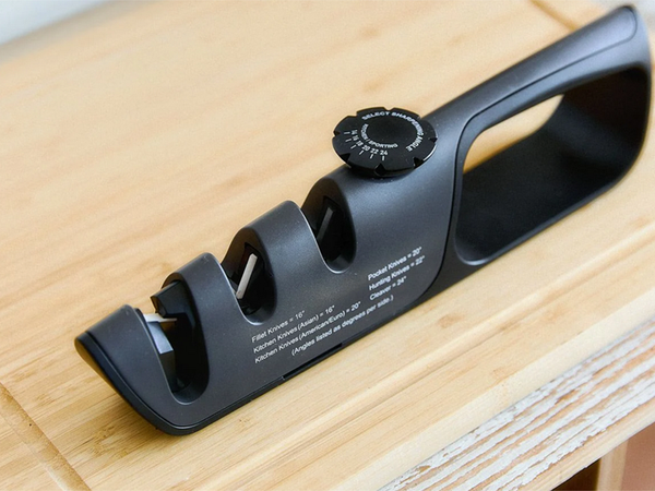 Knife sharpener kitchen scissors sharpening non-slip adjustment