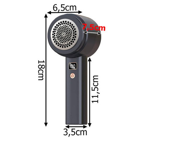 Rasoir pour vêtements tissus d'ameublement plis pulls canapés puissant et grande batterie rechargeable