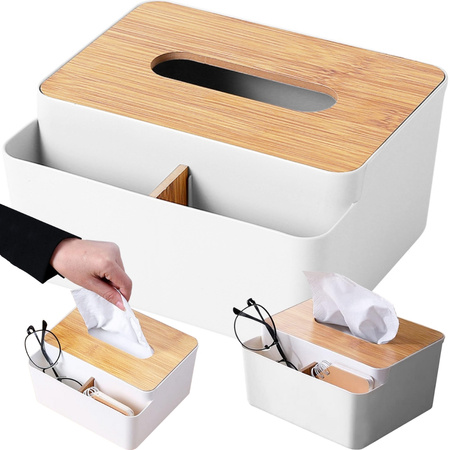 Tissue-box tissue-organizer-schale