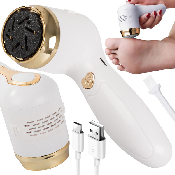 Electric heel file cordless heel saw pumice stone