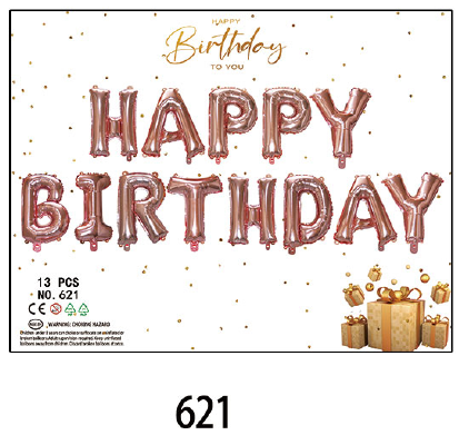 BALLON HB 621 ROSA (600)