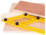 Úkosové multifunkční šablony pravítko úhloměr