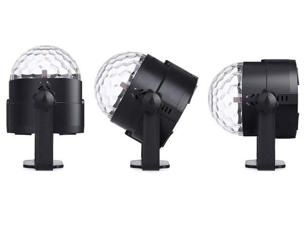 Disko krogla vodila reflektor rgb projektor