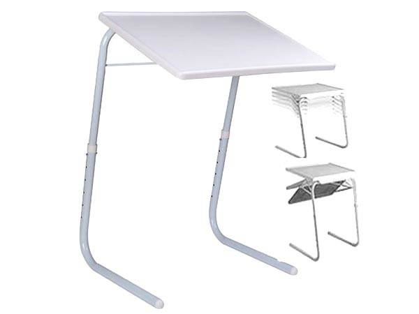 Table pliante mate ii plateau mobile