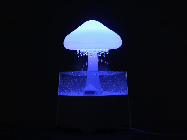 Humidifier air diffuser aromatherapy led light rgb remote control usb