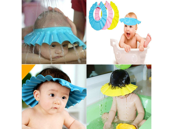 Baldaquin de bain lavage de tête pour enfants