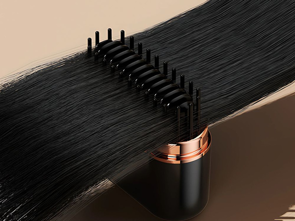 Brosse a lisser brosse a lisser usb lisseur a cheveux controle de la temperature