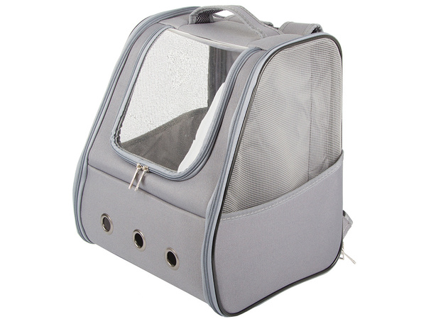 Carrier bag backpack for cat dog rabbit window back ventilated