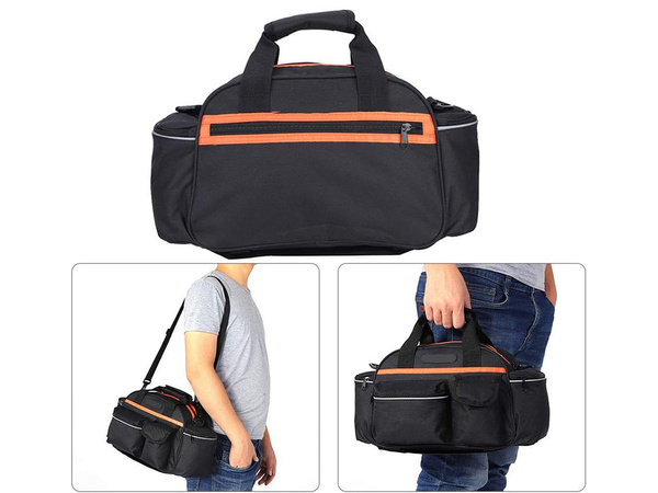 Bicicletă pannier trunchi capacitate mare universal