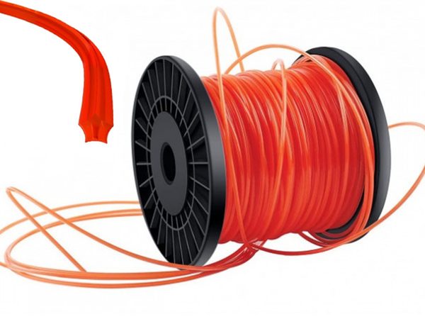 Řezací linky 2,4 mm pro stříkací hlavu stříkacích kosaček pět kondukčních hvězdic
