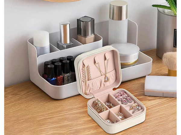 Casket organiser jewellery box zipper box