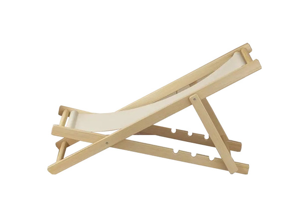 Chaise longue en bois chaise de plage chaise de jardin pliante coussin de plage