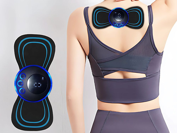 Elektrostimulators vēdera kakla muskuļiem mini ems massager 19 līmeņi
