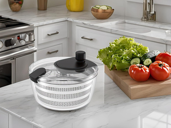 Séchoir centrifuge séchoir à salade légumes rotatif 4 l panier passerelle tamis