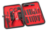 Set manicura cortauñas tijeras estuche 16el