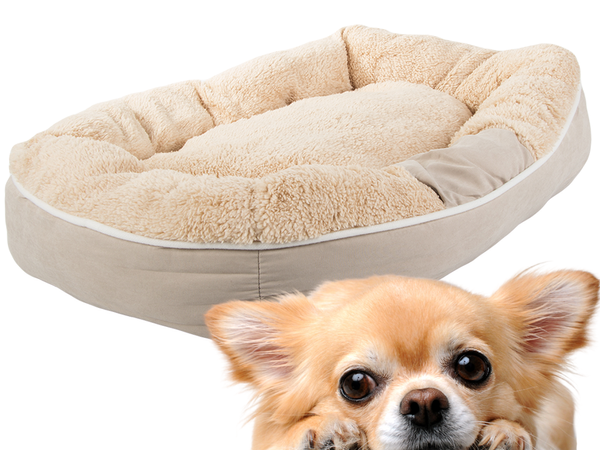 Plush dog playpen bed soft cushion couch bedding fluffy