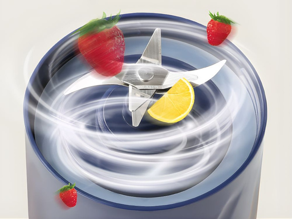 Blender à pichet portable tassie mixeur électrique usb 8 lames smoothie