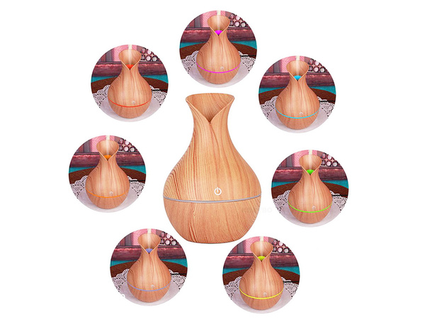 Humidificateur d'air diffuseur d'arômes aromatherapie illumination rgb usb