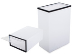 Cutie de pantofi organizator cutie container cu clapetă cabinet