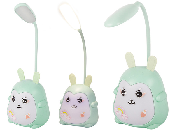 Led rgb usb lámpara de escritorio para niños luz de noche