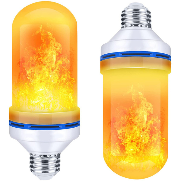 Imitacija živega plamena vodila žarnica e27 9w dekorativna