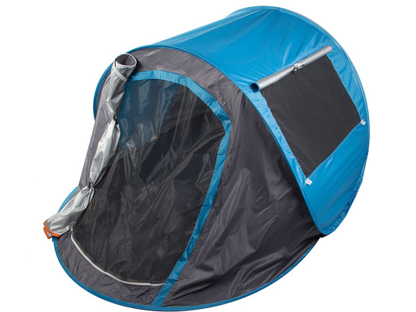 Tienda de playa pop-up uv sellable autoplegable azul grande