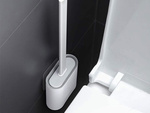 Escobilla de silicona para el baño wc