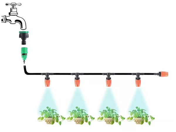 Système d'irrigation rideau d'eau arroseur 20m