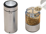Electric salt and pepper grinder with adjustable coarseness