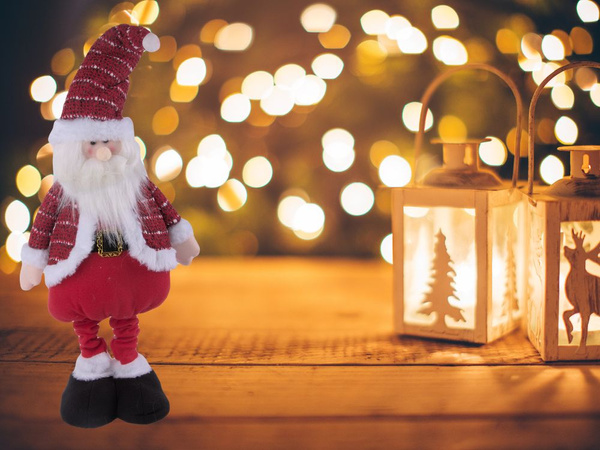 Weihnachtswichtel teleskopierbare beine 60cm