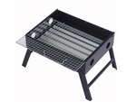 Potovalni žar prenosni zložljivi kovček oglje kampiranje bbq