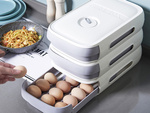 Egg box fridge organiser box egg drawer box
