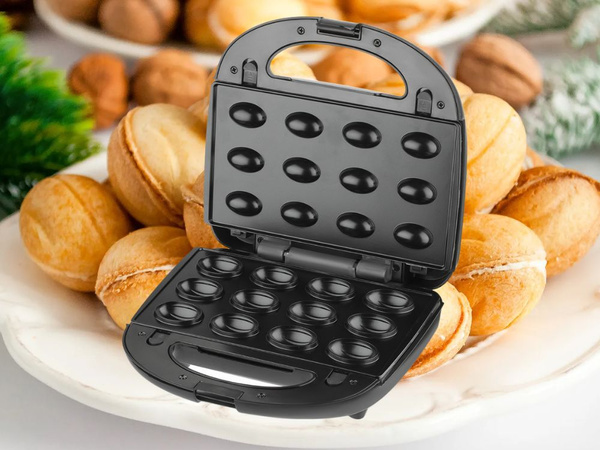 Tostadora 6 en 1 tostadora de gofres donuts placas intercambiables 850 w antiadherente